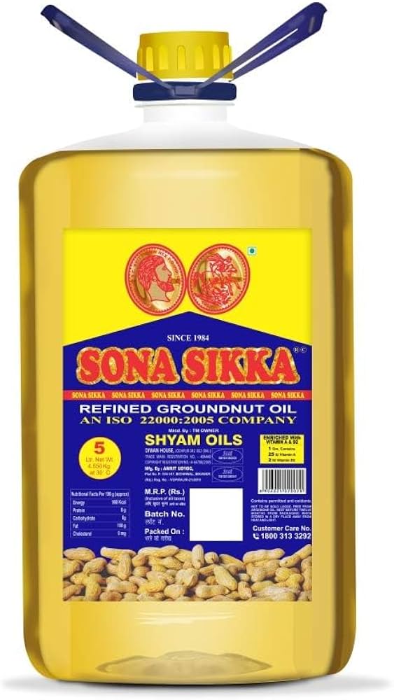 Sona Sikka Refined Groundnut Oil