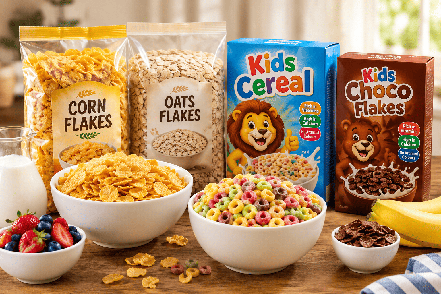 Flakes & Kids Cereals