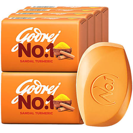 Godrej No. 1 Sandal & Turmeric Soap