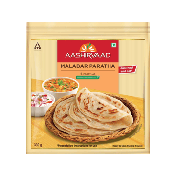 Aashirvaad Malabar Paratha (Heat & Eat)