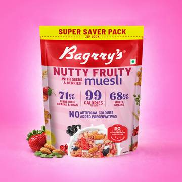 Bagrry's Healthy Crunch Nutty Fruity Muesli