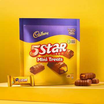 Cadbury 5 Star Mini Chocolatey Treat Bars