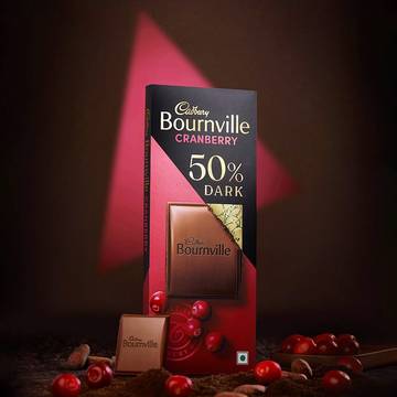 Cadbury Bournville Cranberry Dark Chocolate Bar