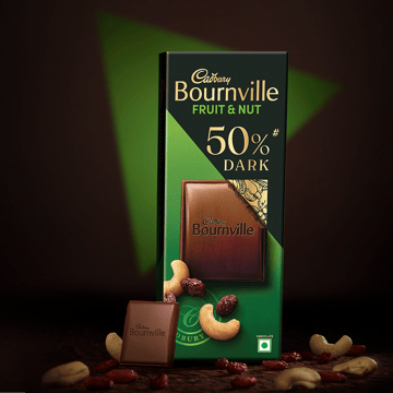 Cadbury Bournville Fruit & Nut Dark Chocolate Bar