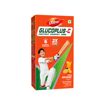 Dabur Orange Instant Glucose Drink Mix