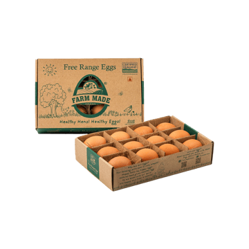 Farm Made Free Range Eggs 12 pcs