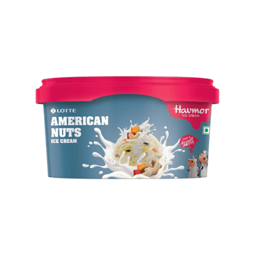 Havmor American Nuts Ice Cream Tub