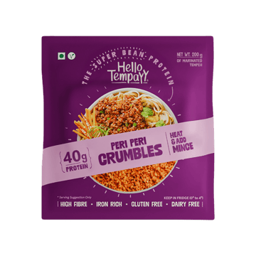 Hello Tempayy Peri Peri Tempeh Crumbles