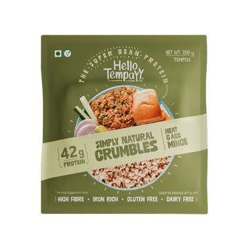 Hello Tempayy Simply Natural Tempeh Crumbles