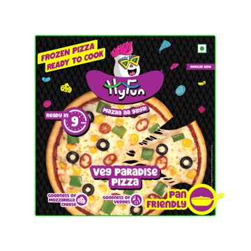 HyFun Veg Paradise Pizza (Regular Base)