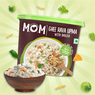 MOM Ghee Rava Upma With Bhujia