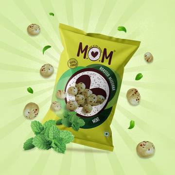 MOM Roasted Pudina Flavoured Makhana