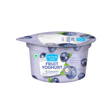 Mother Dairy Blueberry Flavoured Yogurt