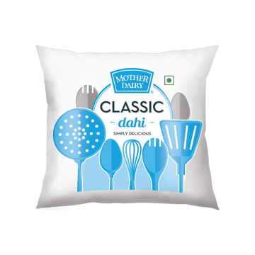 Mother Dairy Classic Pouch Curd