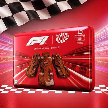 Nestlé KitKat F1 Racing Cars Choco-Coated Bars