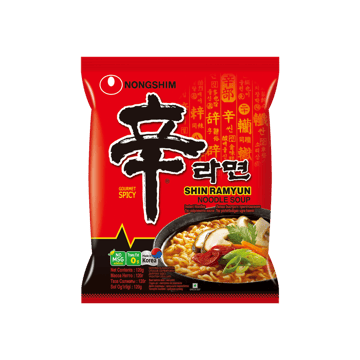 Nongshim Shin Ramyun Spicy Flavoured Instant Noodles