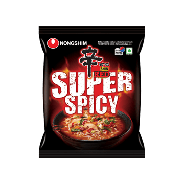 Nongshim Shin Red Super Spicy Noodles