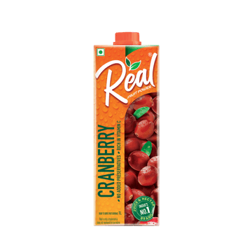 Real Fruit Power Cranberry Juice