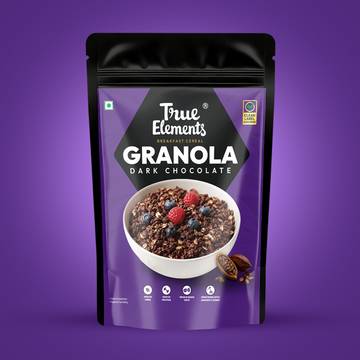 True Elements Dark Chocolate Granola