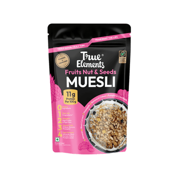 True Elements Fruits, Nuts & Seeds Muesli