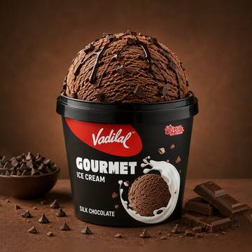 Vadilal Gourmet Silk Chocolate Ice Cream Cup