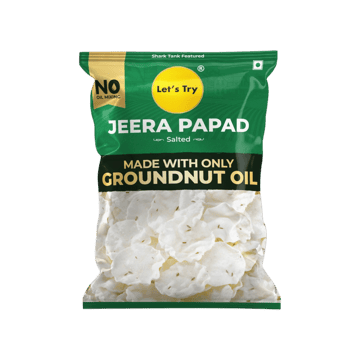 Let's Try Salted Jeera Papad