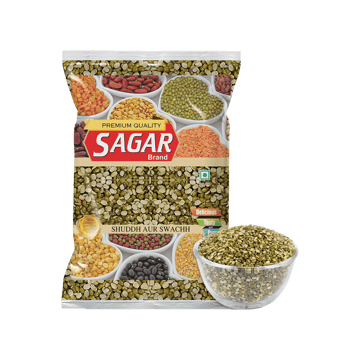 Sagar Green Moong Dal (Chilka) Split