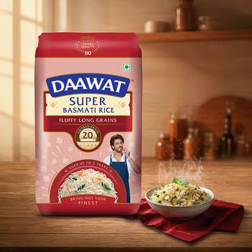 Daawat Super Basmati Rice (Extra Long Grain)