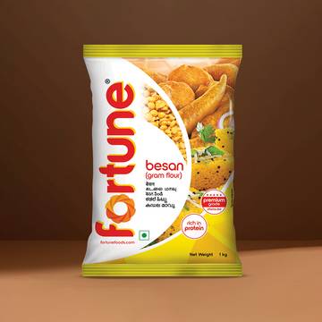 Fortune 100% Chana Dal Besan (1 kg)
