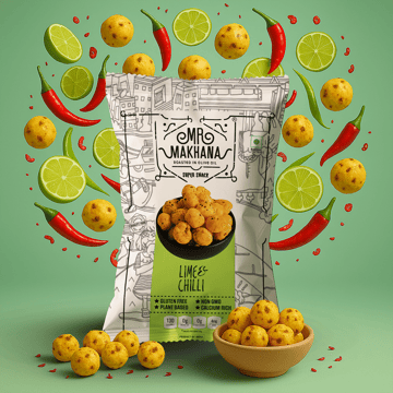Mr. Makhana Lime & Chilli Flavoured Makhana