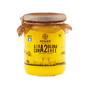 Rosier Bilona A2 Gir Ghee (Made from Curd)