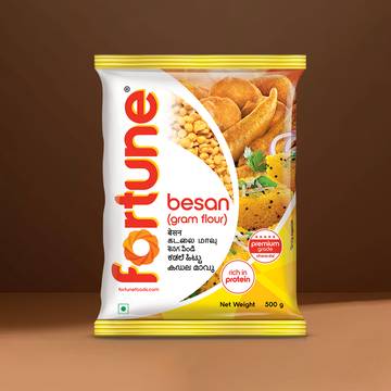 Fortune 100% Chana Dal Besan (500 kg)
