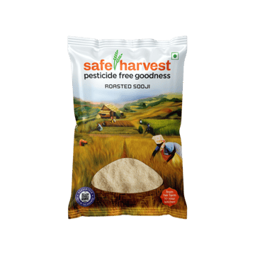 Safe Harvest Pesticide-Free Roasted Sooji/Rava