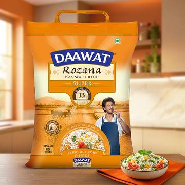 Daawat Rozana Super Basmati Rice (Medium Grain)