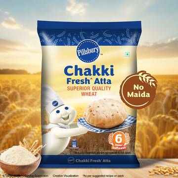 Pillsbury Fresh Chakki Atta (0% Maida)