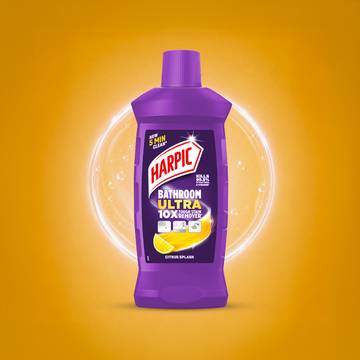 Harpic Ultra 10X Stain Remover Bathroom Cleaner (Citrus Splash)