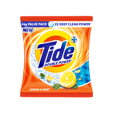 Tide Double Power Detergent Powder (Lemon & Mint)