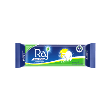 Raj Super White Detergent Bar for Laundry