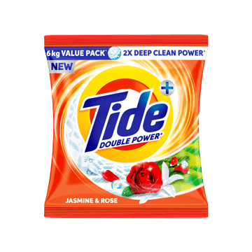 Tide Double Power Detergent Powder (Jasmine & Rose)