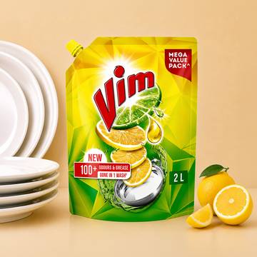 Vim Lemon Dishwash Gel
