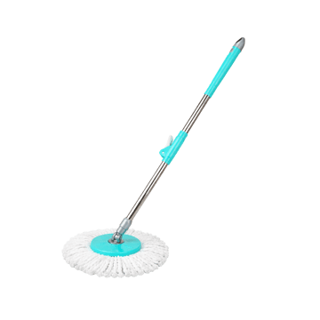Ojorey Spin Mop with Microfiber Refill (Plastic)