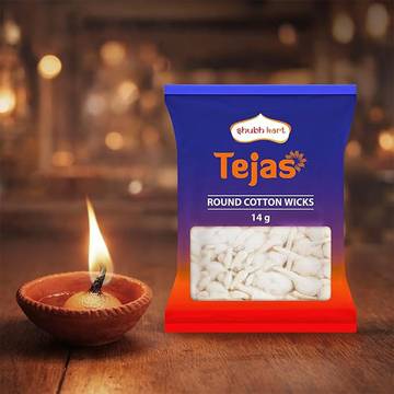 Cotton Phool Diya Batti (Wicks) by Shubhkart