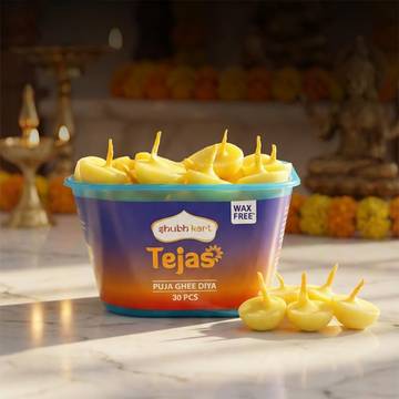 Ghee Diya Batti (Wicks) by Shubhkart