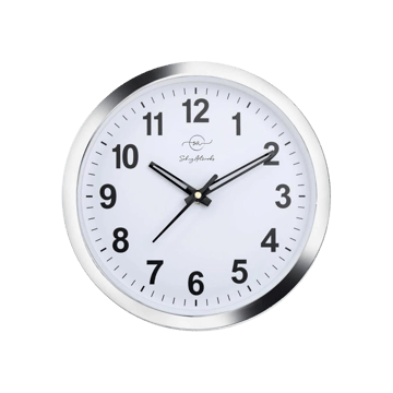 Sehaz Artworks Wall Clock (Silver)