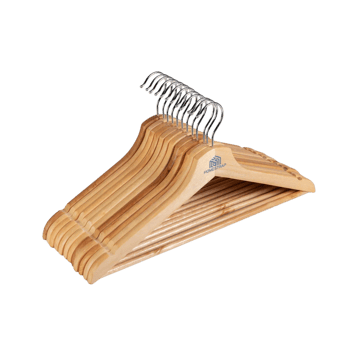 Homestrap Wood Cloth Hanger (Brown)