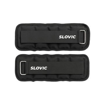 Slovic Adjustable Ankle Weights for Workout (1 kg)