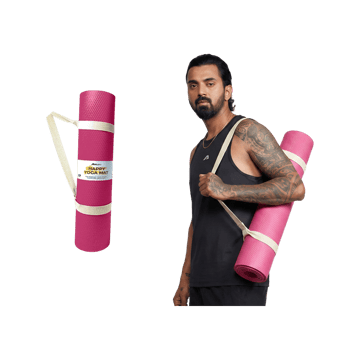 Boldfit Yoga Mat (6mm, Purple)