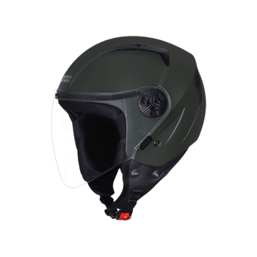 Studds Vogue Helmet for Men and Women with Clear Visor - L