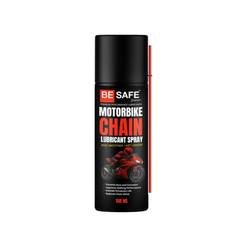 Be Safe Forever Chain Lubricant Spray for Motorbikes