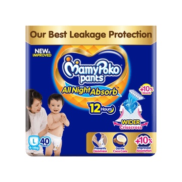 MamyPoko Pants All-Night-Absorb Baby Diaper
